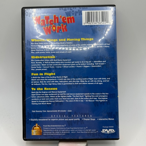 "Watch 'em Work" DVD - Picture 3 of 4